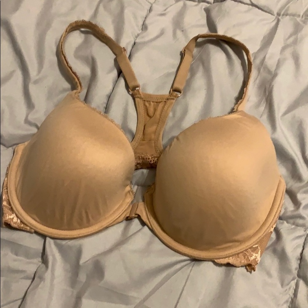 Nude front clip VS bra